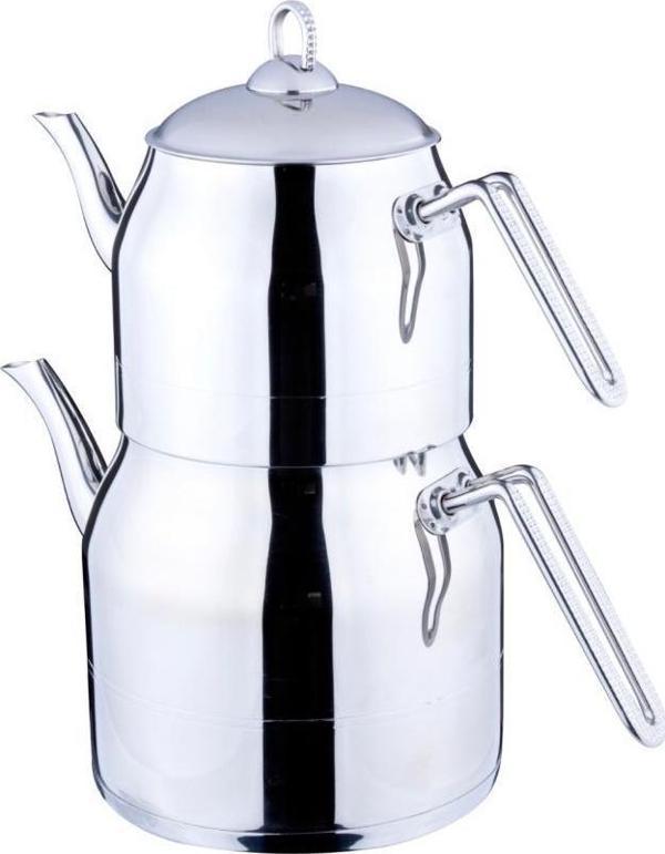 FMS Daisy Jumbo Boy Çelik Çaydanlık Metal - Image 1