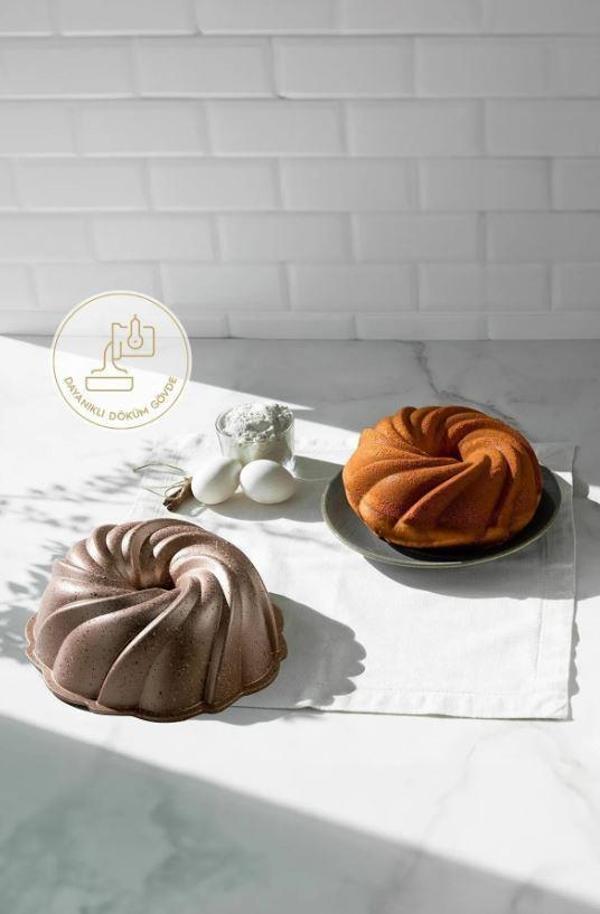 Nehir Buket Rose Gold Kek Kalıbı 26cm - Image 1