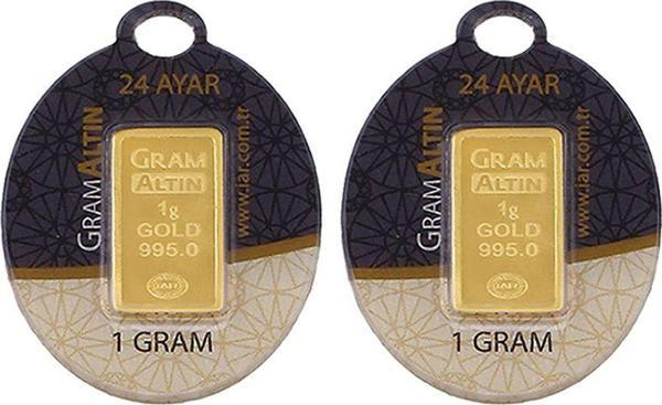 2 Adet 24 Ayar Gram Altın - Image 1