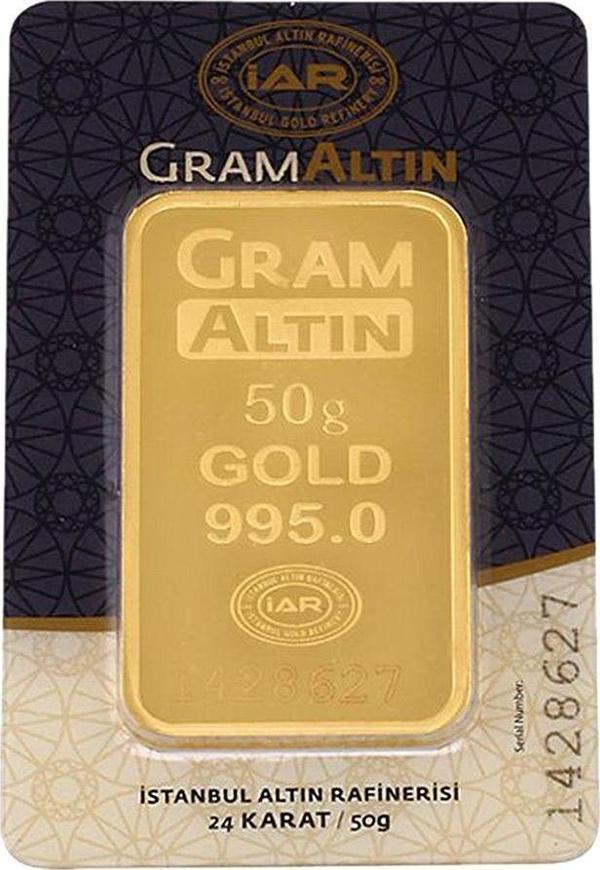 50 Gram Külçe Altın  24 Ayar - Image 1