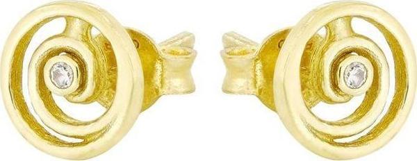 T51 Tuğrul Altın Altın Küpe  - Image 1