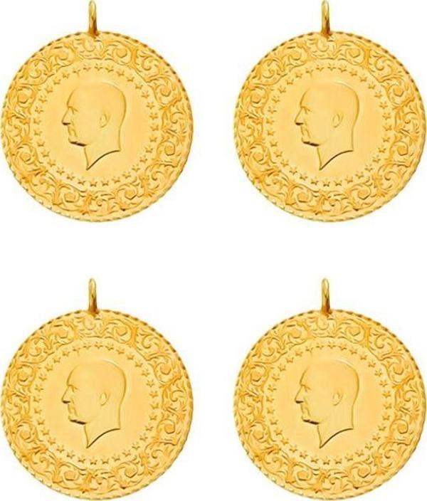 4 Eski Tarihli Çeyrek Altın - Image 1