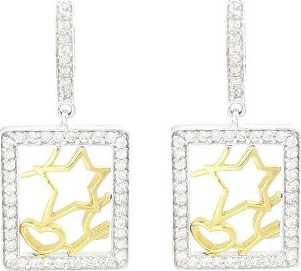 T51 Tuğrul Altın Altın Küpe  - Image 1