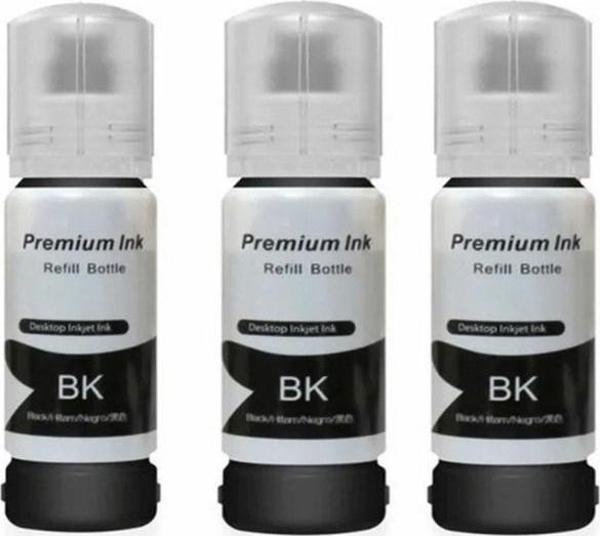 Epson 103 Ecotank L3210 Siyah Ithal Muadil Mürekkep 70 ml / 3 Adet - Image 1