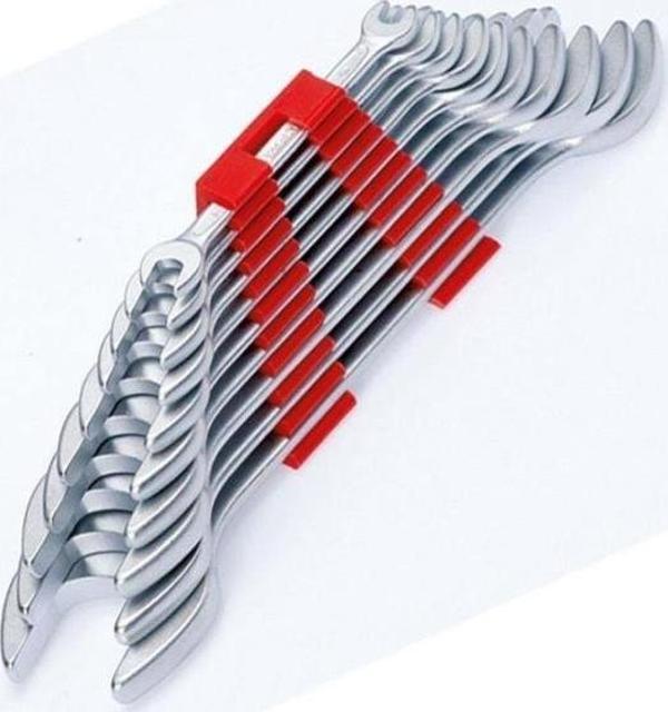 İzeltaş Çatal İki Ağız Anahtar Takım Kısa Boy 12Li 0100 00 2112 - Image 1