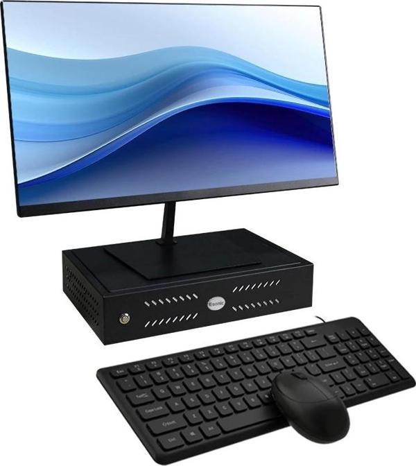 ESONIC MK2 İ3 3N 8GB DDR3 1TB SSD 24" Monitörlü Set Mini PC - Image 1