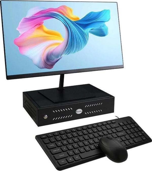 ESONIC MK2 İ3 3N 8GB DDR3 480SSD 24" Monitörlü Set Mini PC - Image 1