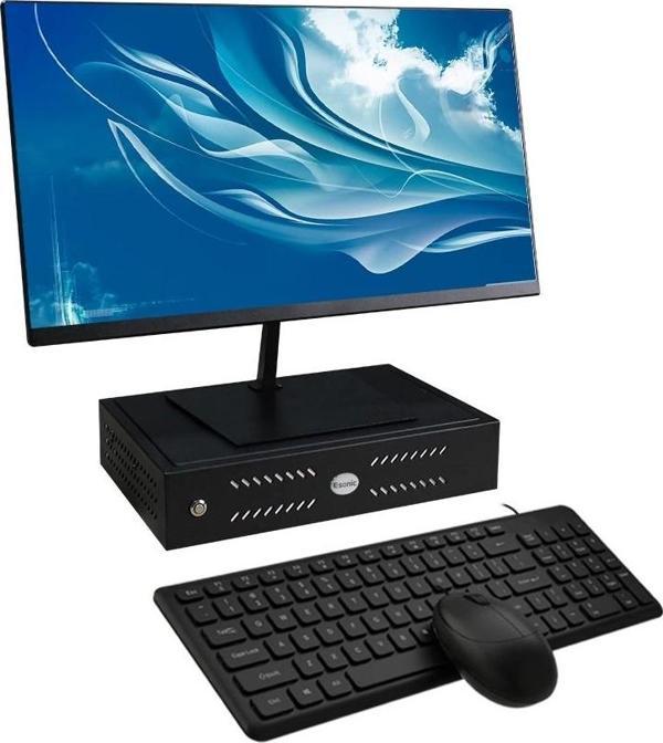 ESONIC MK2 İ5 3N 8GB DDR3 480SSD 21.5" Monitörlü Set Mini PC - Image 1