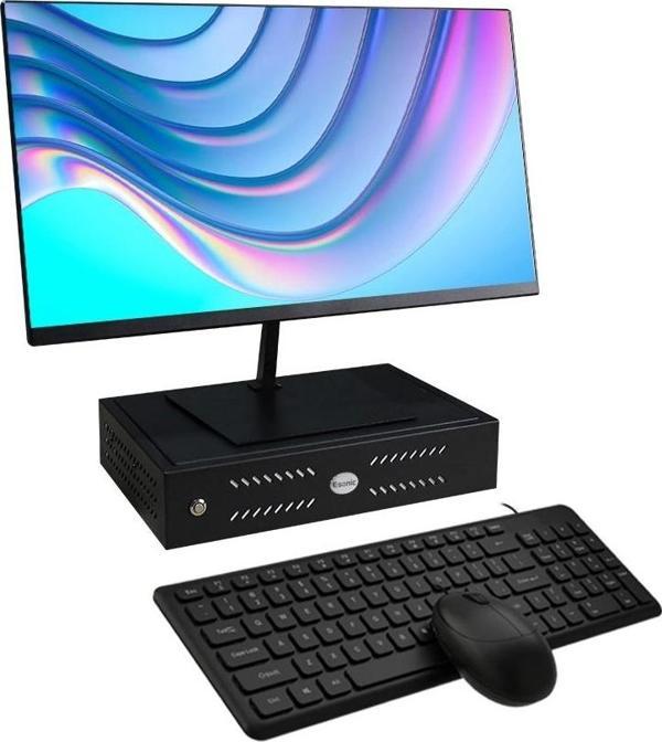 ESONIC MK2 İ5 4N 8GB DDR3 120SSD 24" Monitörlü Set Mini PC - Image 1