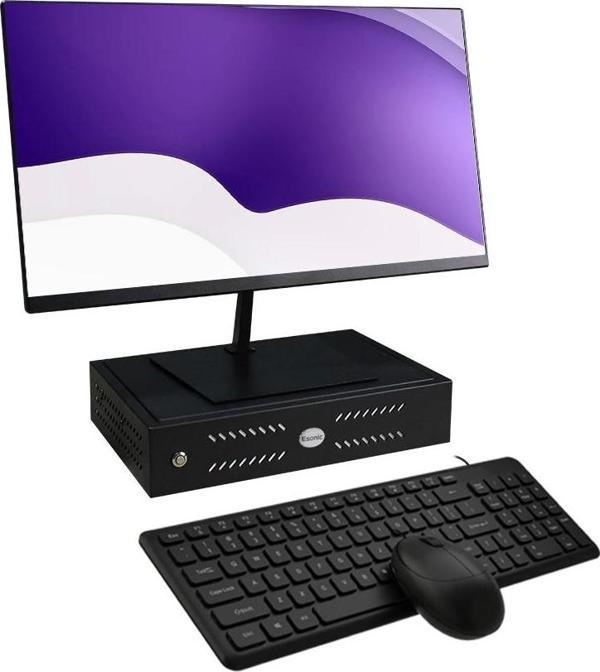 ROWORK MK2 İ5 12400 16GB DDR4 120SSD 27" Monitörlü Set Mini PC - Image 1
