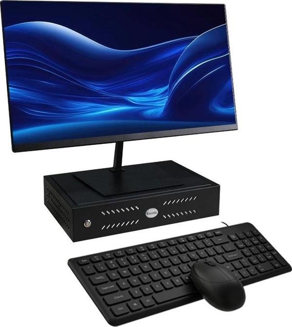 ROWORK MK2 İ5 12400 16GB DDR4 512GB m2 21.5" Monitörlü Set Mini PC - Image 1