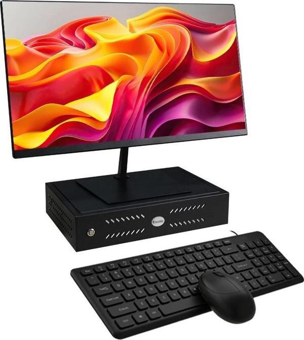 ROWORK MK2 İ5 13400 16GB DDR4 240SSD 24" Monitörlü Set Mini PC - Image 1