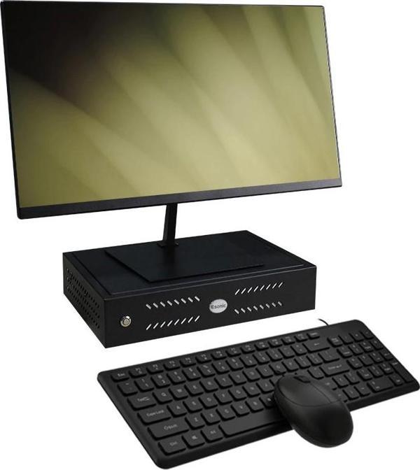ROWORK MK2 İ5 14400 8GB DDR4 120SSD 21.5" Monitörlü Set Mini PC - Image 1