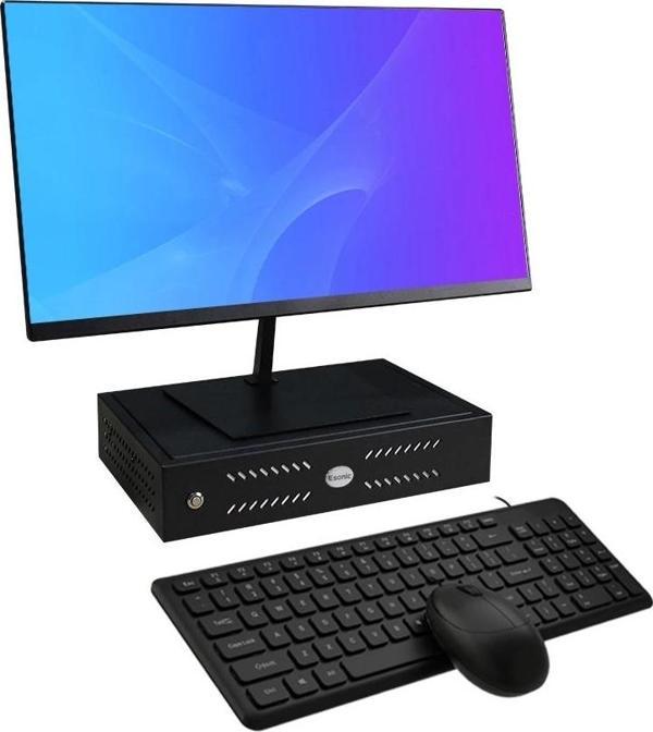ROWORK MK2 İ5 14400 8GB DDR4 512GB m2 27" Monitörlü Set Mini PC - Image 1