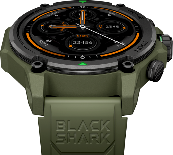 Black Shark GS3Akıllı Saat Green (Black Shark Türkiye Garantili) - Image 1