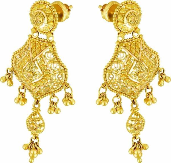 22 Ayar Altın Küpe  - Image 1