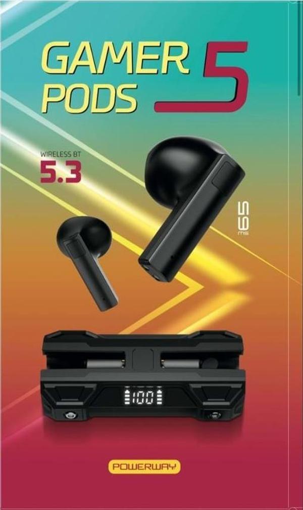  Pmr Gamer Pods 5 Dokunmatik Bluetoot Kulaklık Vrs. 5.3 - Image 1