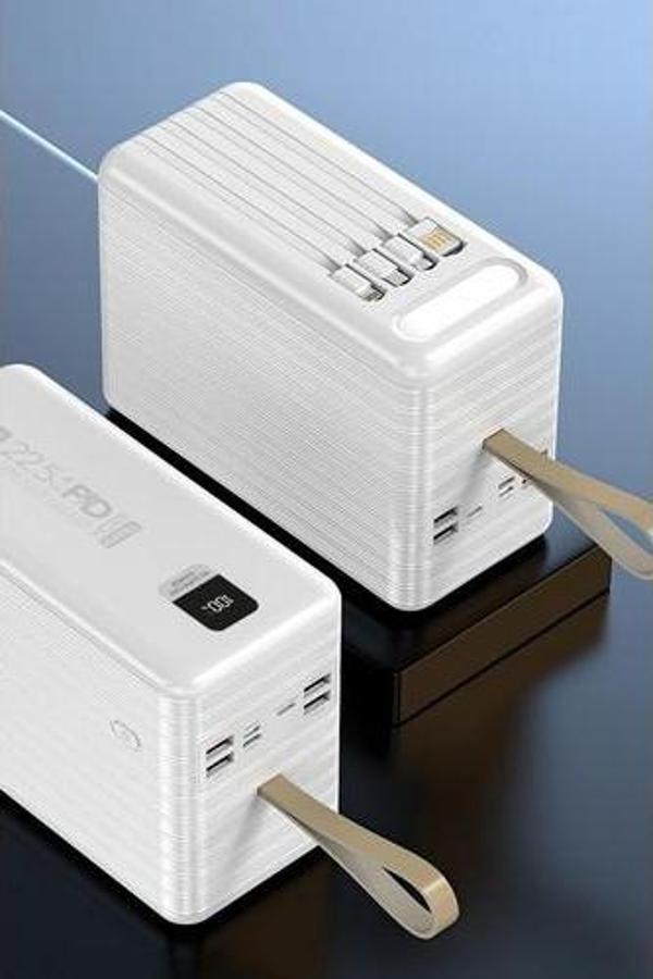 120.000 mAh Dev Kapasiteli Powerbank – 22.5W PD Hızlı Şarj & LED Fenerli - Image 1