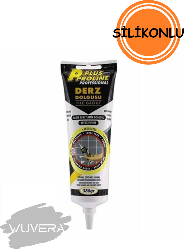 Wuvera Gaga Uçlu Derz Dolgu – Beyaz 380 gr, Küf ve Mantar Dirençli - Image 1