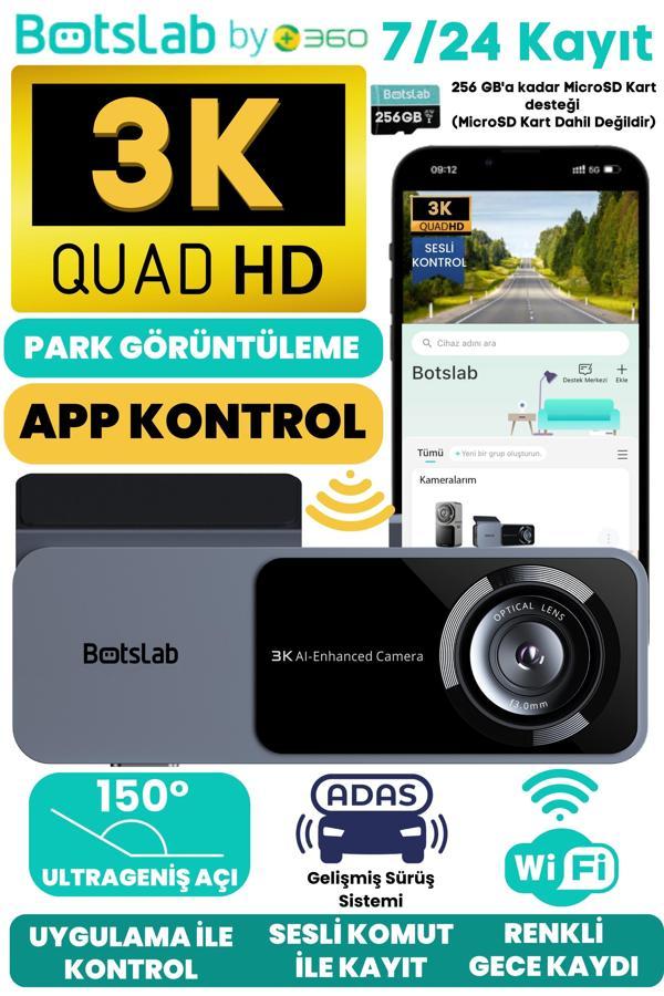 Botslab HK50 Araç içi Kamerası - Image 1