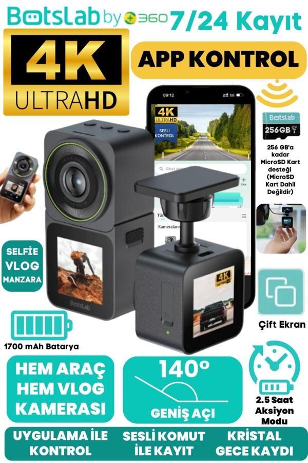 Botslab V9H Araç ve Aksiyon Kamerası - Image 1