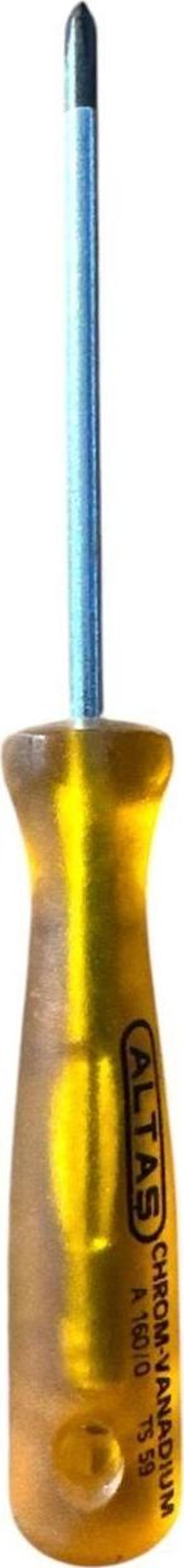 Altaş 160/0  Yıldız  Tornavida 3x60mm şeffaf sap - Image 1