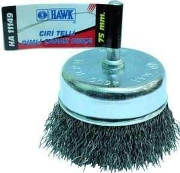 Hawk 63mm Gri Telli Pimli Çanak Fırça // HA-11147 - Image 1