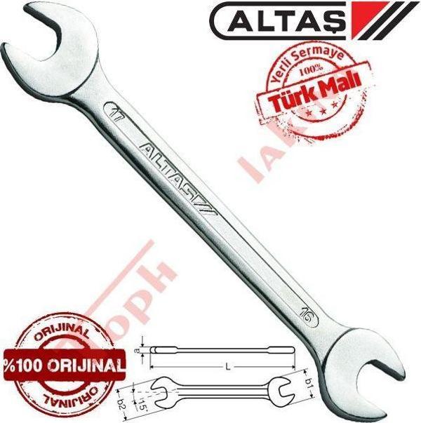 Altaş 8x10mm İki Ağız Anahtar Ekonomik Tip - Image 1