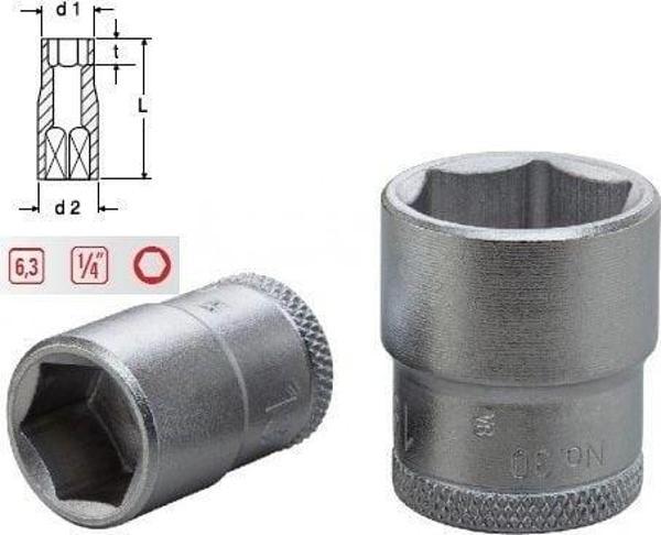 Altaş 20mm 3/8'' Tek Lokma // 01020400816 - Image 1
