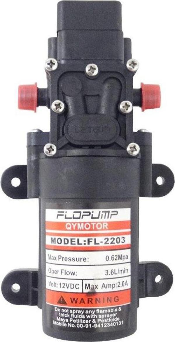 FloPump QyMotor FL-2203 Diyagram Pompası 12V - 16A, SX-MD18 - Image 1