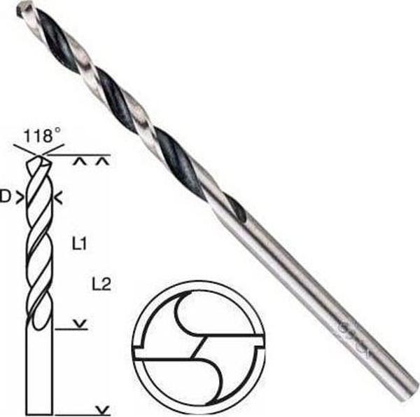 Bosch HSS PointTeQ Matkap Uç Metal 4x43x75mm - Image 1