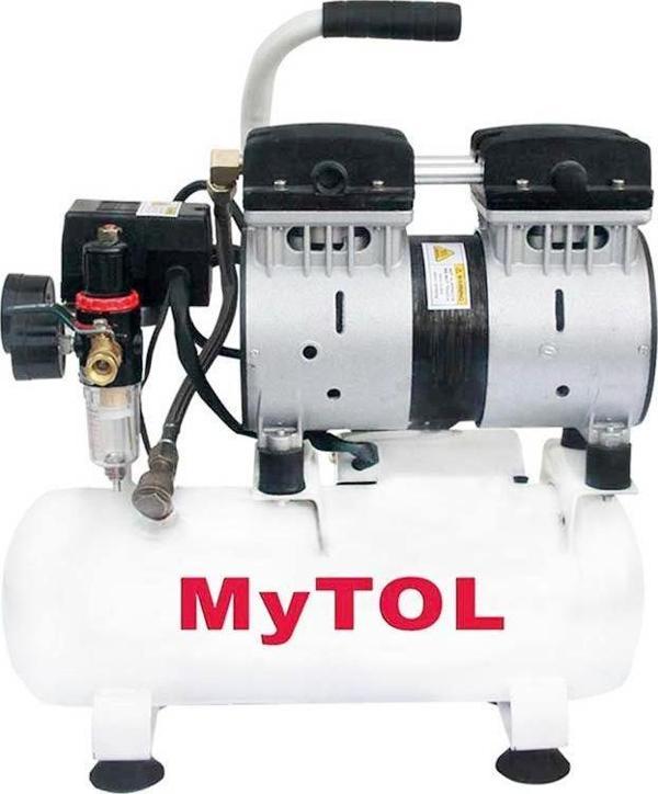 MyTol EWS06 Sessiz Kompresör 8 Litre 0.5Hp - Image 1