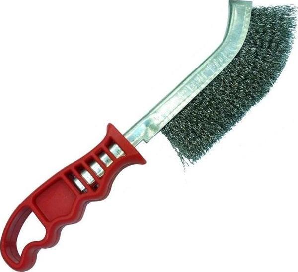 Partner PT02046 Plastik Saplı El Tipi Fırça Gri Telli - Image 1