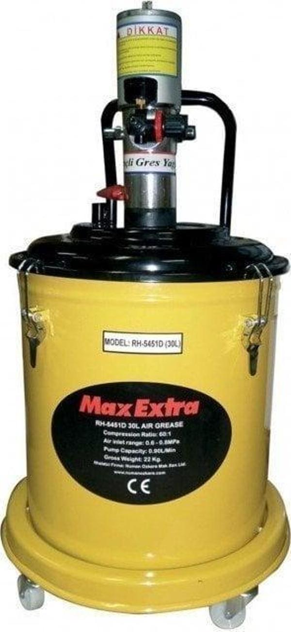 Max-Extra MX14211 Havalı Gres Pompası 30 Litre - Image 1