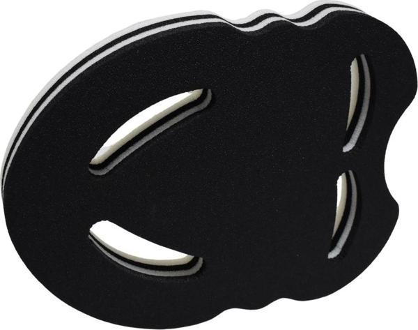 4 Delikli Yüzme Tahtası Beyaz-Siyah 40x30cm - Image 1