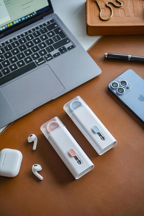 TİNEKE Çok Fonksiyonlu 7 Parça Airpods Klavye Ekran Kulaklık Temizleme Kiti - Image 1