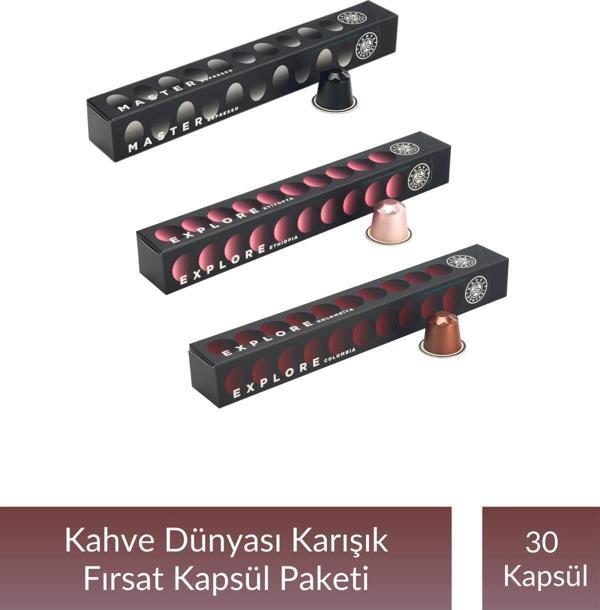 Kahve Dünyası Karışık Fırsat Paketi 30 Kapsül - Image 1