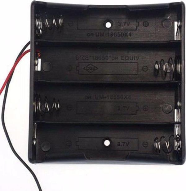 18650 Pil Yuvası 4'lü - Image 1