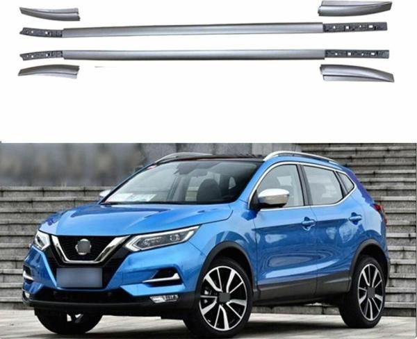 Nissan qashqai tavan kenar rayı çıtası oem krom 2014-2021 8v - Image 1