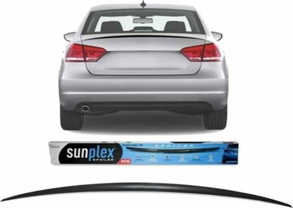 Vw Passat B6-B7-B8 Spoiler Piano Black 2006-2023 arası modellere uyumlu Sunplex - Image 1