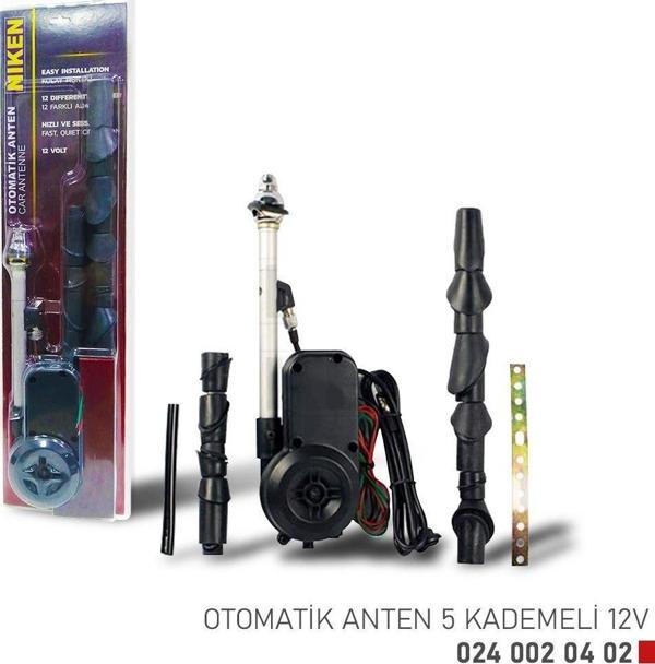 Otomatik Anten 5 Kademeli 12v Niken - Image 1