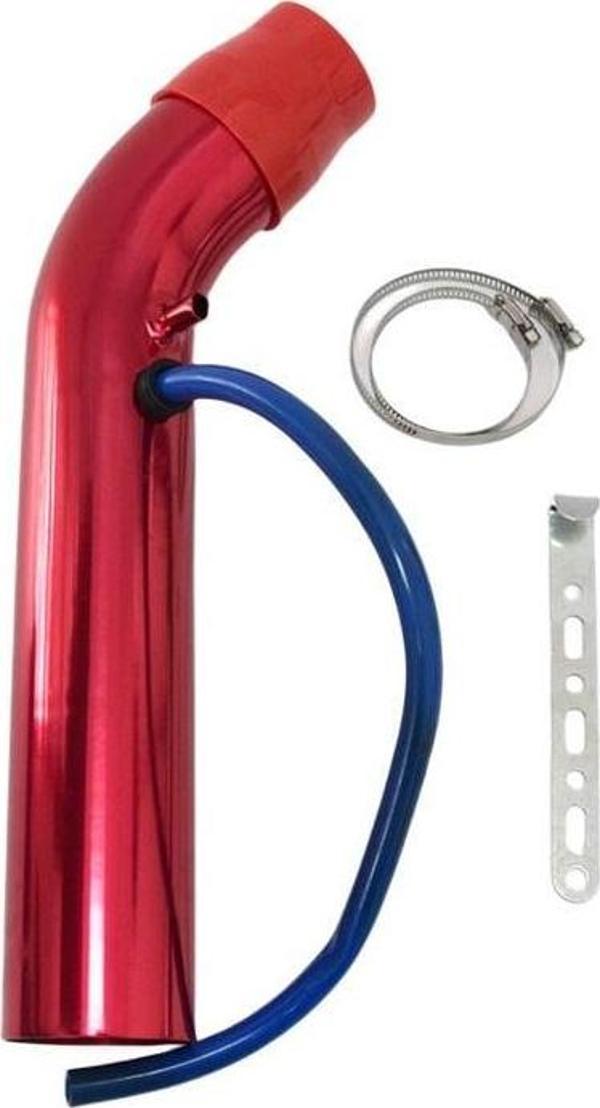 Hava filtresi borusu kırmızı 43cm  (honda civic) - Image 1