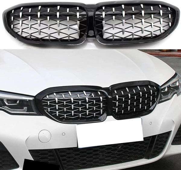 Bmw 3 serisi G20 diamond ön panjur böbrek 2019-2022 Arası Uyumlu - Image 1