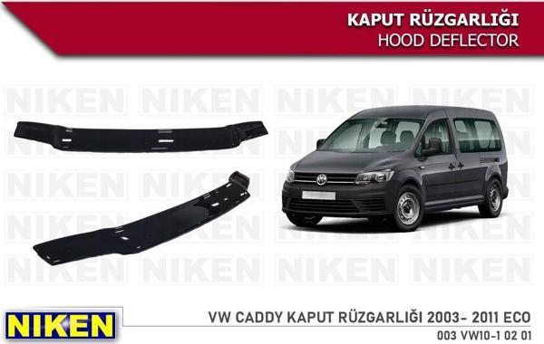 Vw Caddy Kaput Rüzgarlığı Koruyucu 2003-2011 arası - Image 1