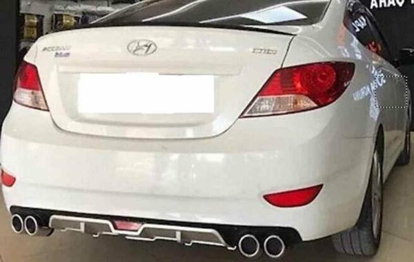 Hyundai Accent Blue uyumlu üniversal difüzör Gri 2011-2018 arası - Image 1