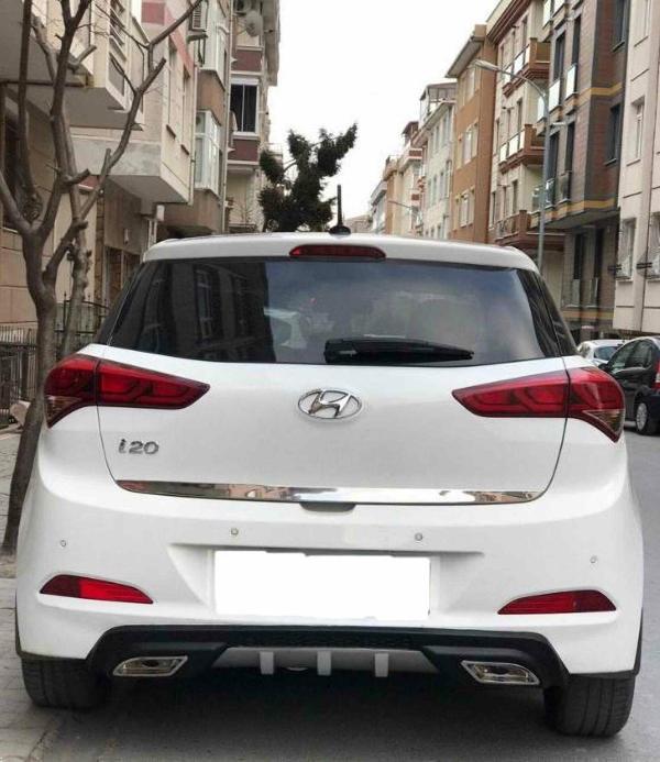 Hyundai i20 uyumlu üniversal difüzör Gri - Image 1