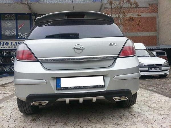 Opel Astra H uyumlu üniversal difüzör Gri tüm modeller - Image 1
