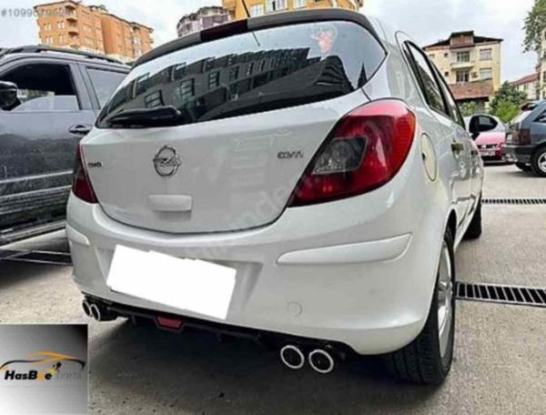 Opel Corsa D uyumlu üniversal difüzör Gri 2007-2014 arası - Image 1