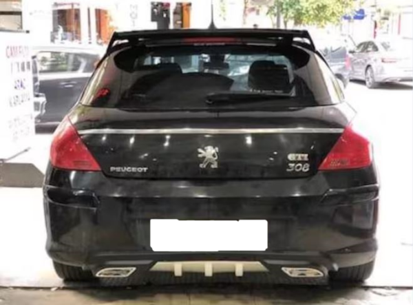 Peugeot 308 uyumlu üniversal difüzör Gri 2008 ve sonrası modeller - Image 1