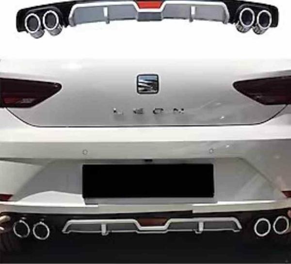 Seat Leon Mk3 uyumlu üniversal difüzör Gri 2012-2020 arası - Image 1